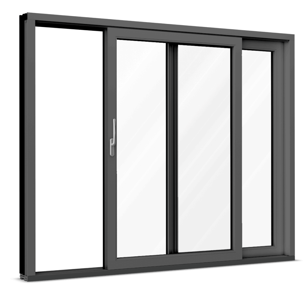 Fenêtre et baie coulissante aluminium Aluside +
