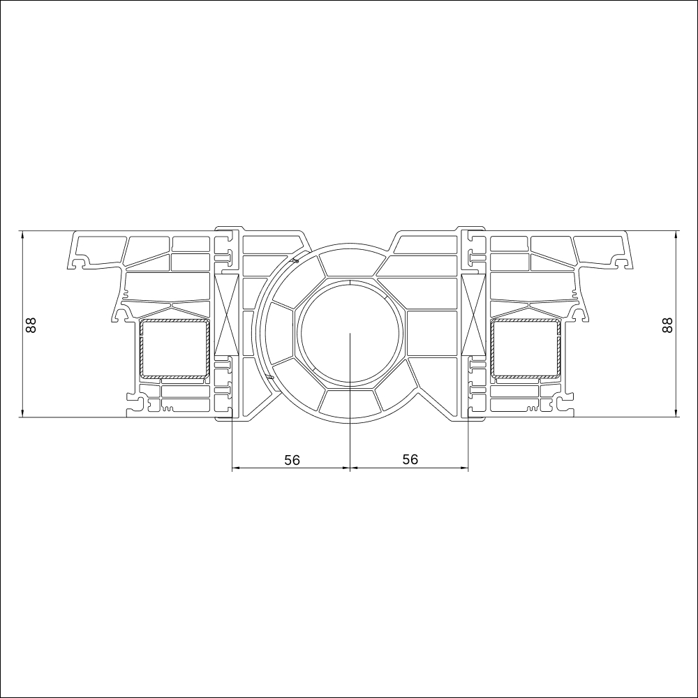 Couplage d'angle variable pour coin extérieur