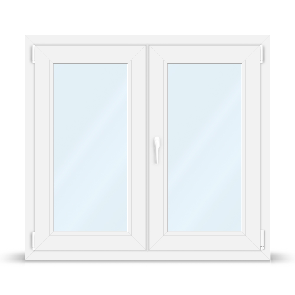 Fenêtre PVC 2 vantaux sur mesure et pas cher