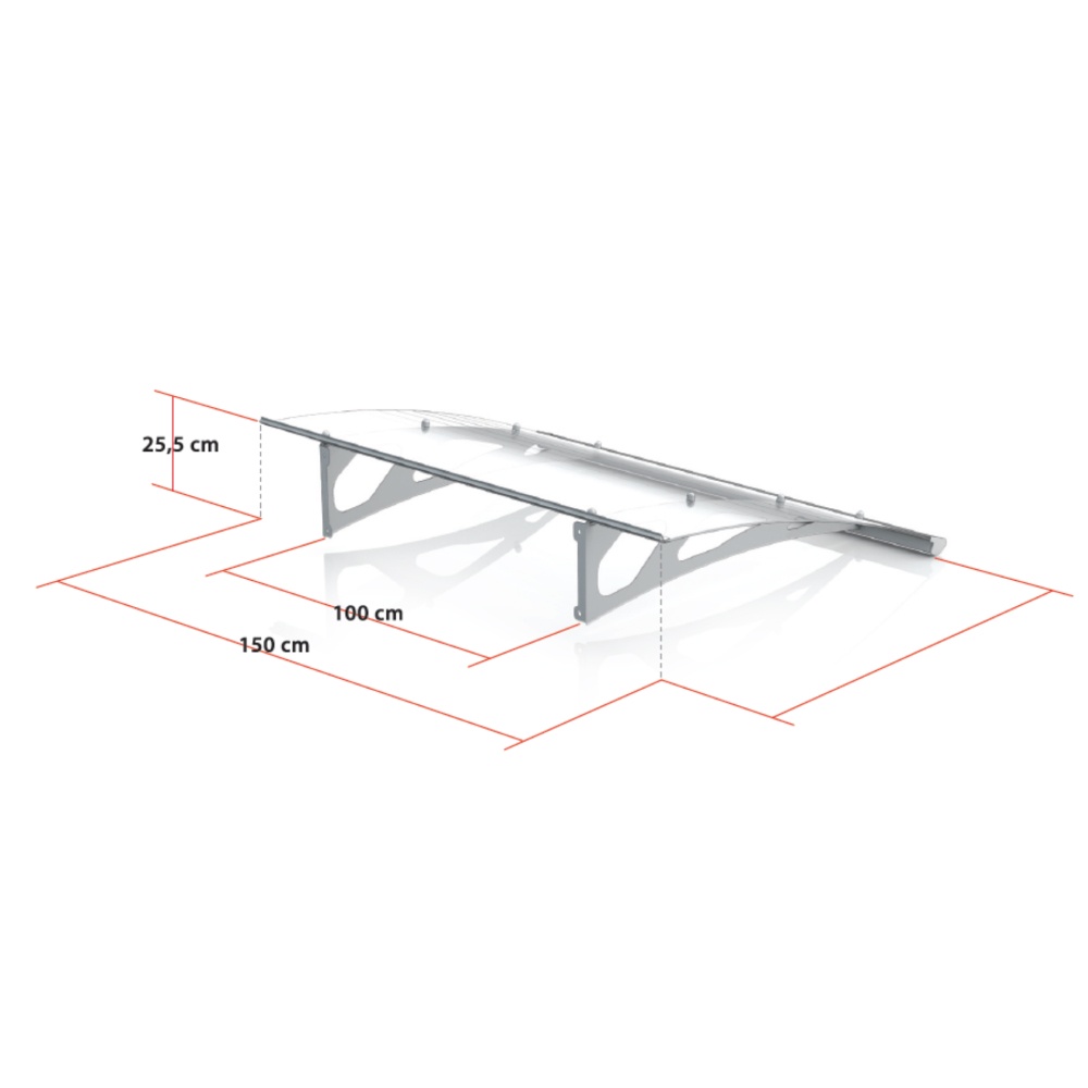 Marquise Lunéville dimensions - 150 cm de large