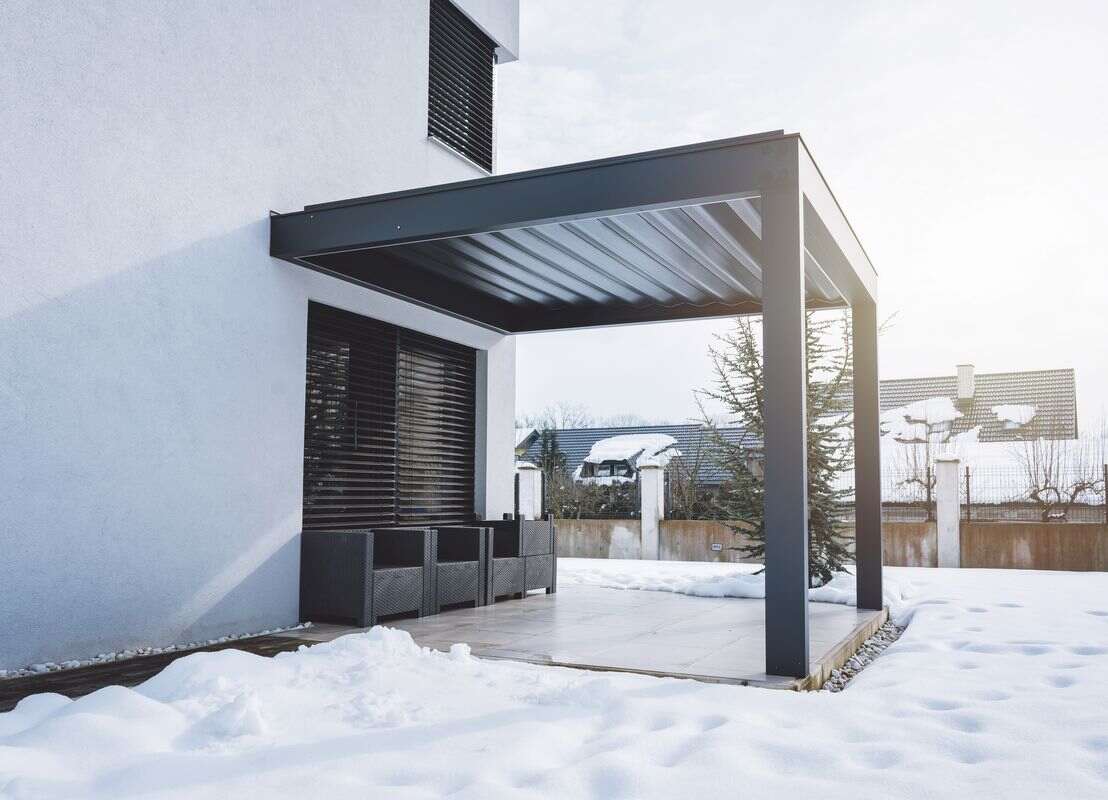 Pergola bioclimatique aluminium