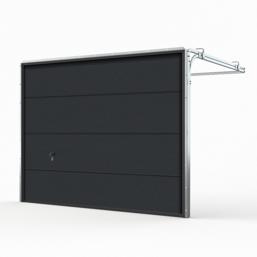 Porte de garage basic gris anthracite